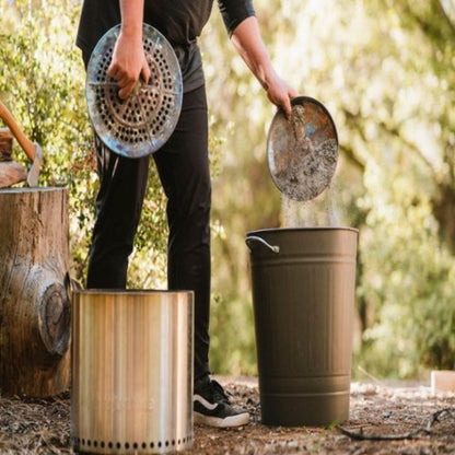 Solo Stove Ranger Stainless Steel Fire Pit With Stand and Shelter 2.0 Bundle