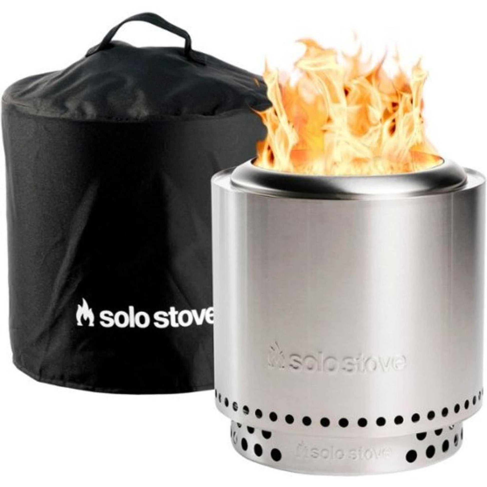 Solo Stove Ranger Stainless Steel Fire Pit With Stand and Shelter