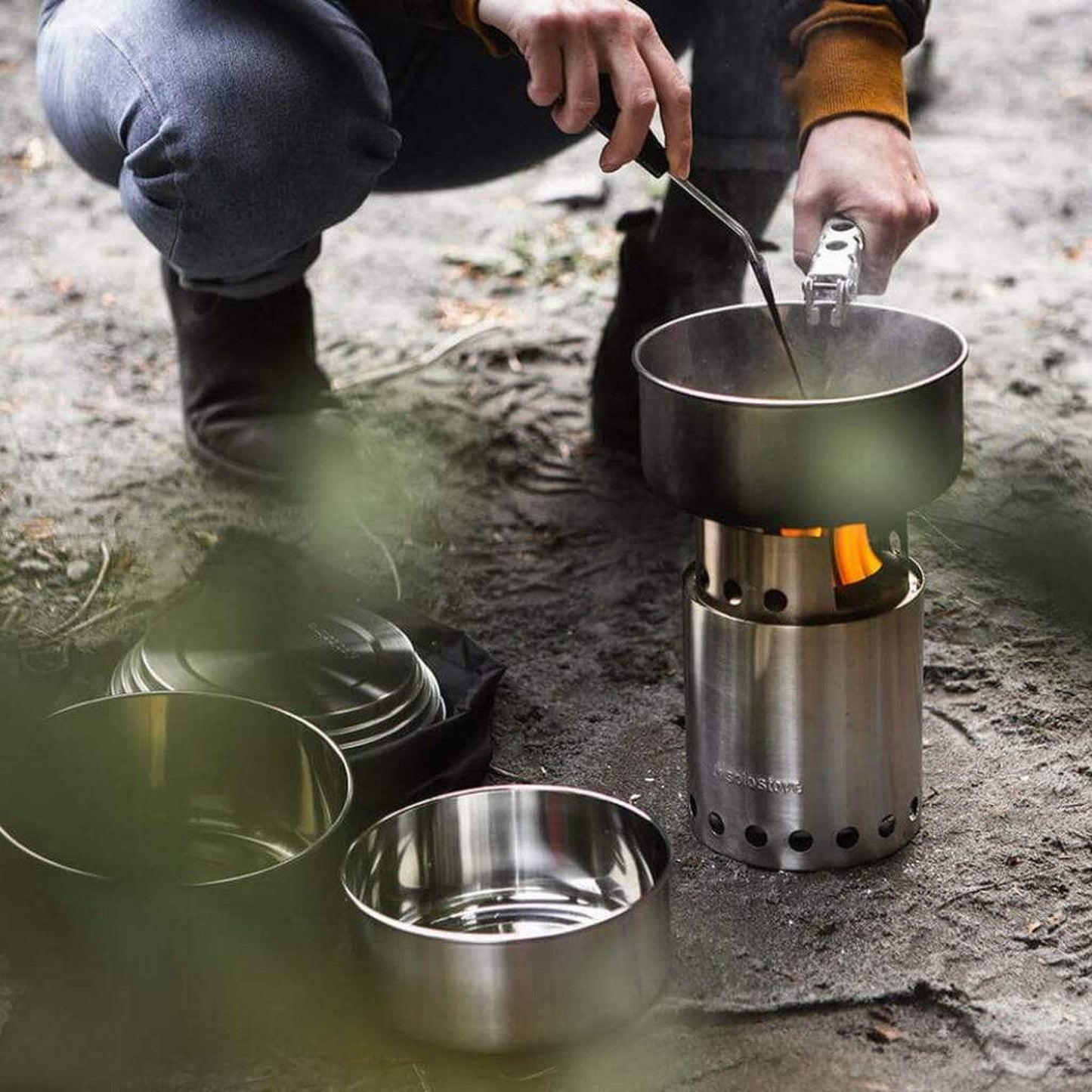 Solo Stove Stainless Steel 3 Pot Set