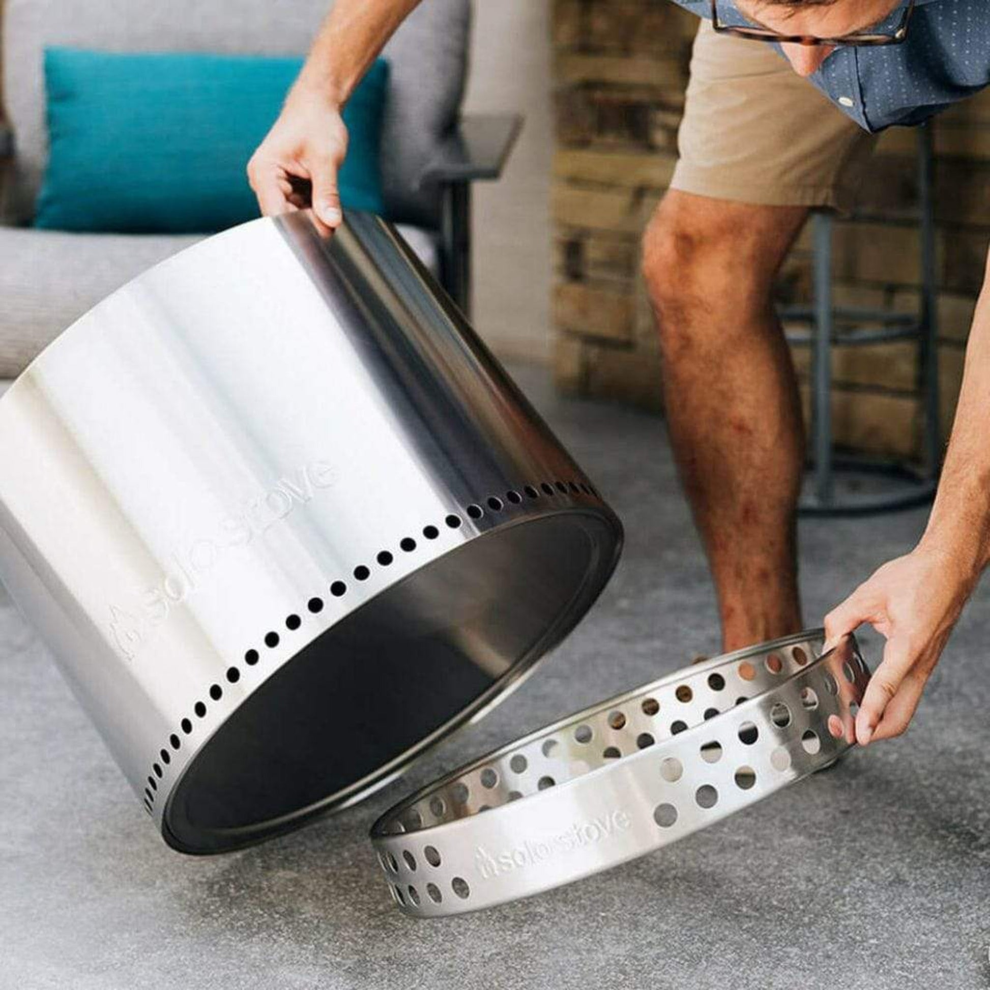 Solo Stove Stainless Steel Bonfire Fire Pit Stand