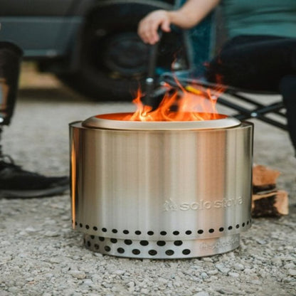 Solo Stove Stainless Steel Ranger + Stand + Shelter 2.0