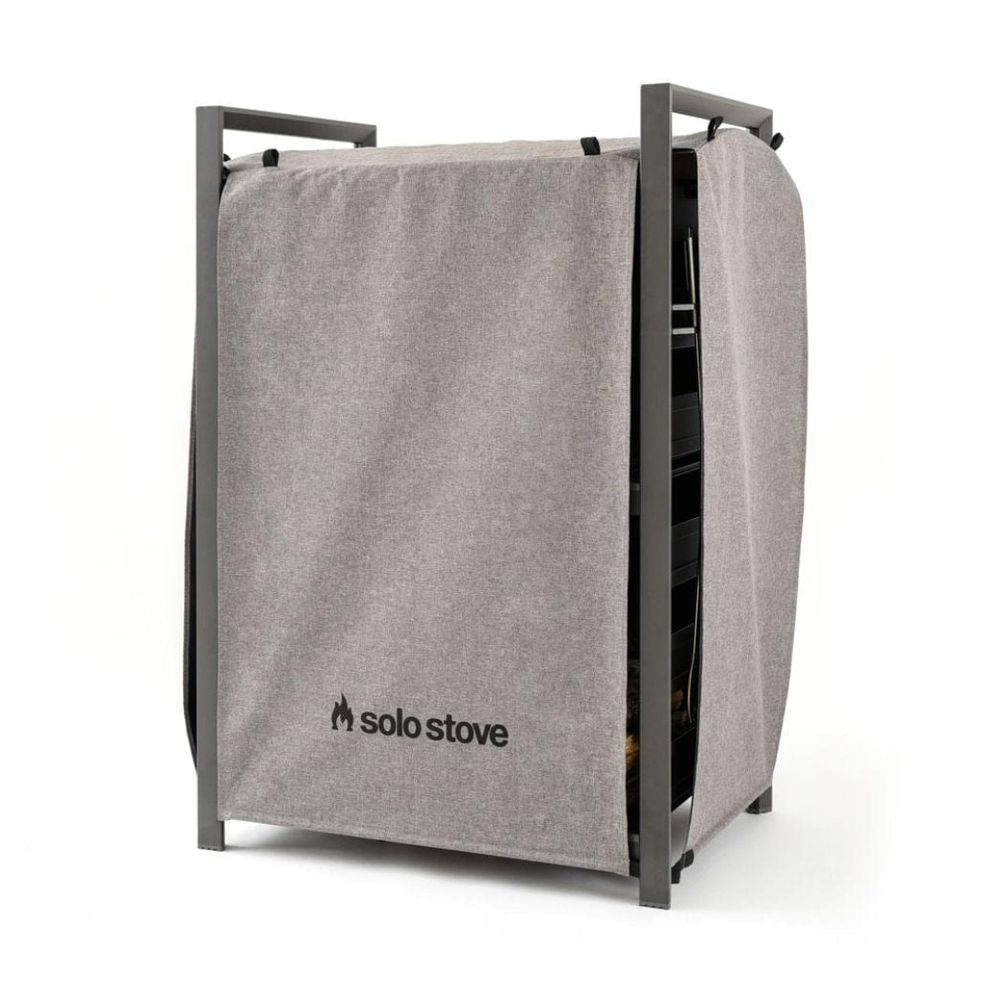Solo Stove Station Black Log Rack