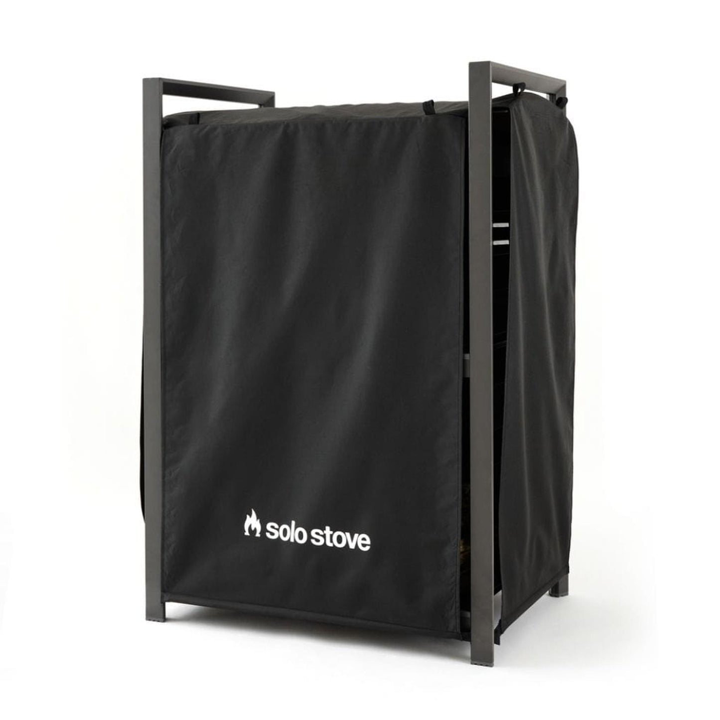 Solo Stove Station Black Log Rack