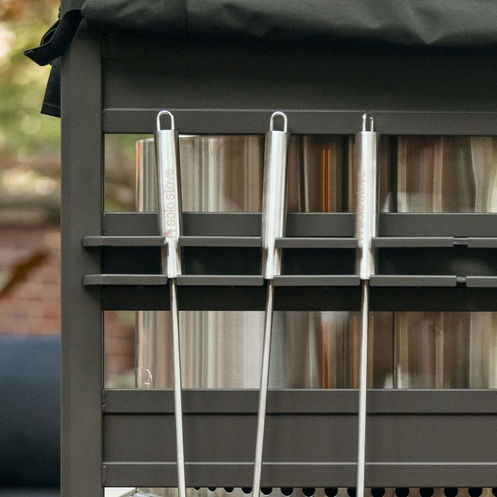 Solo Stove Station Grey Log Rack
