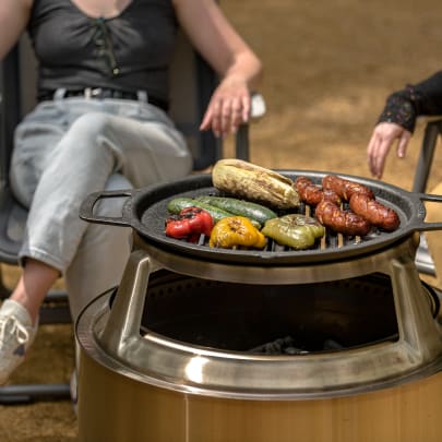 Solo Stove Yukon Cast Iron Grill Top With Hub