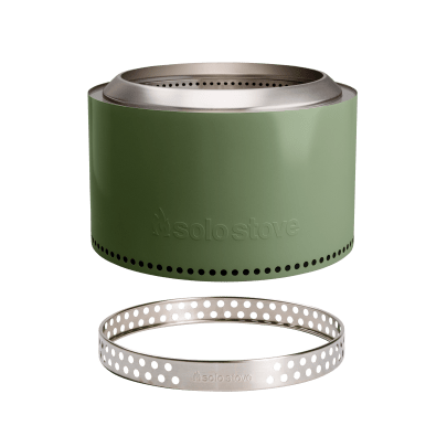 Solo Stove Yukon Deep Olive Stainless Steel With Stand 2.0