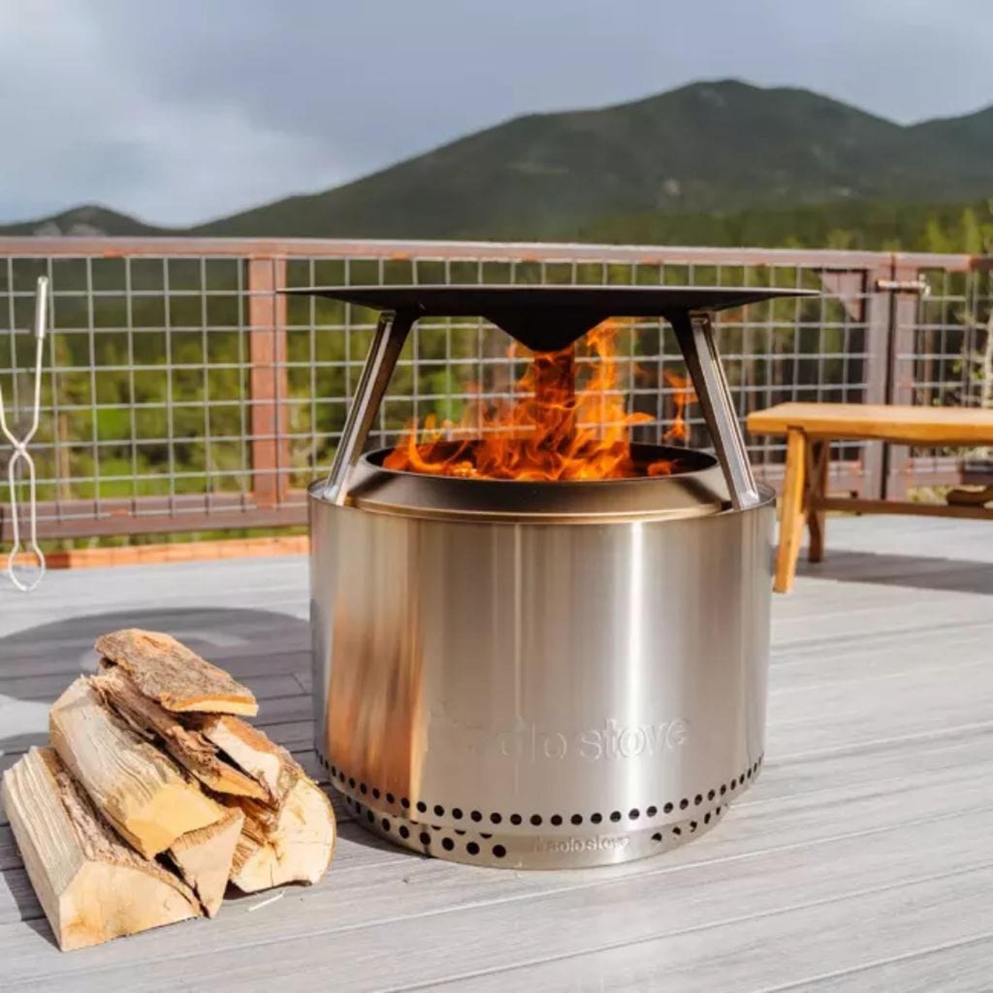 Solo Stove Yukon Heat Deflector – US Fireplace Store