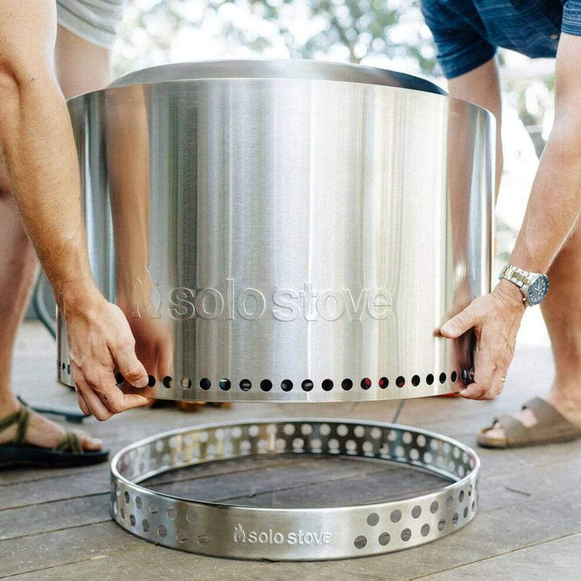 Solo Stove Yukon Stainless Steel Fire Pit Stand