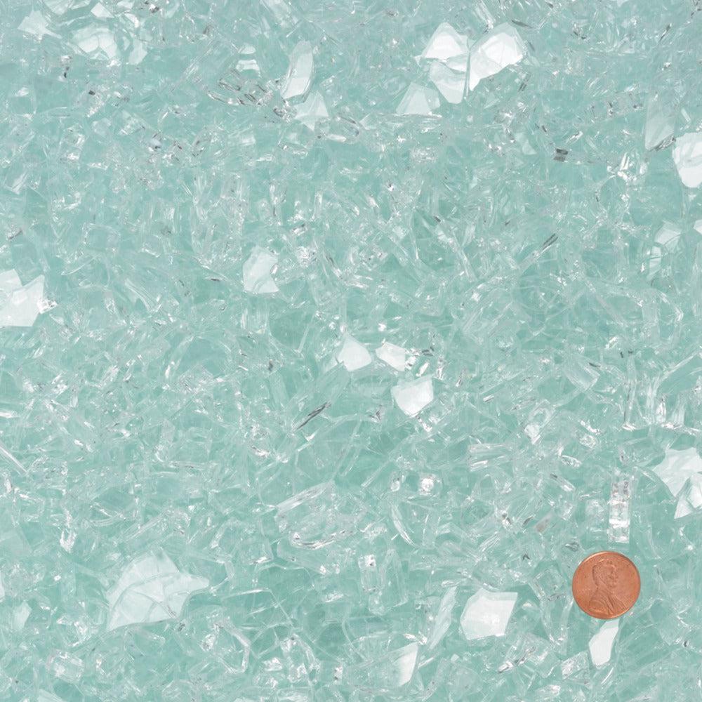 Spark Fireplaces Ice Glass Fire Object for SS60 Outdoor Fire Ribbon Fireplace