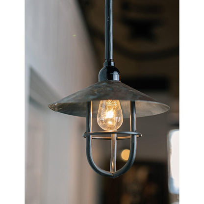 Stone County Ironworks 10" 980-444 Caddo River Caged Pendant Lamp