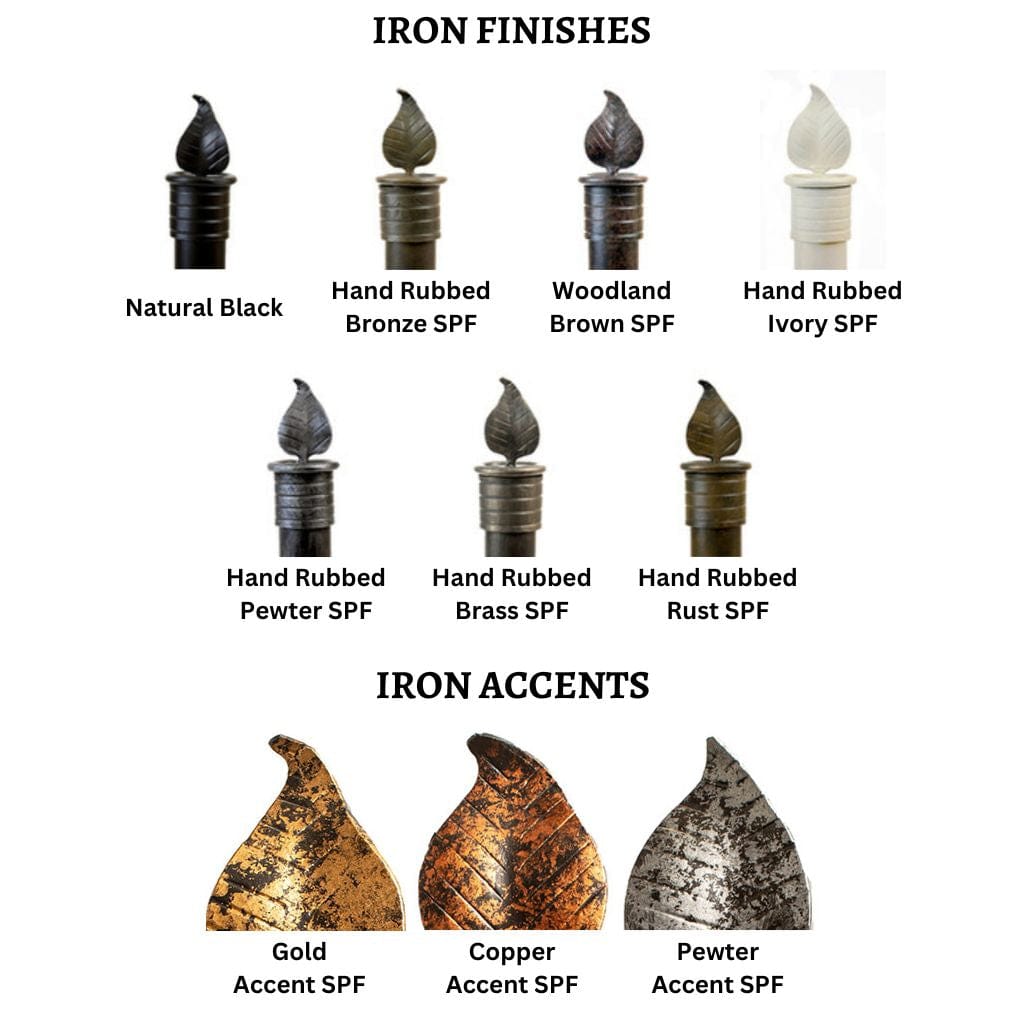 Stone County Ironworks 24" 932-021 Whisper Creek Iron Candle Holder