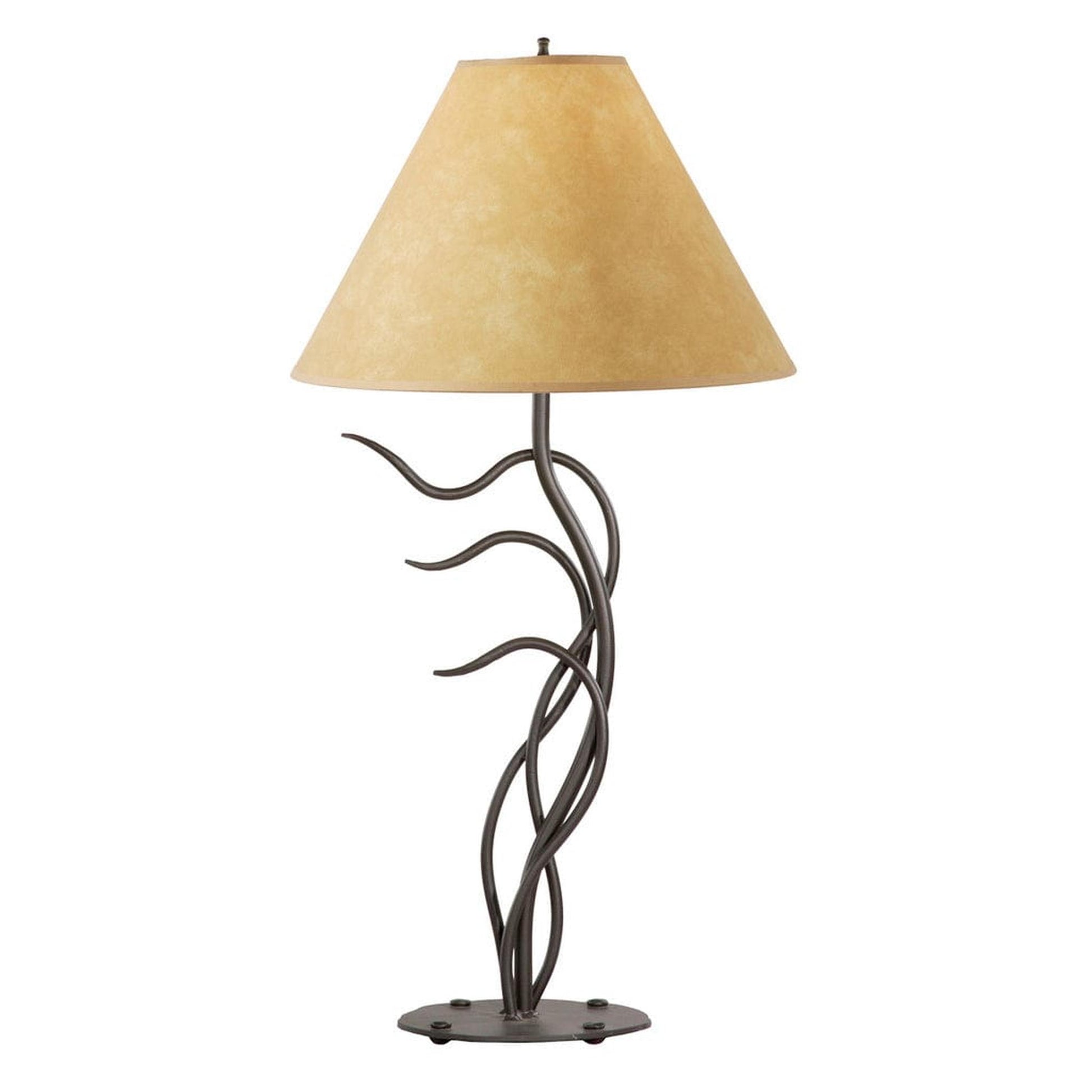 Stone County Ironworks 31" 901-608 Breeze Iron Table Lamp w/ Hand Rubbed Pewter SPF Finish