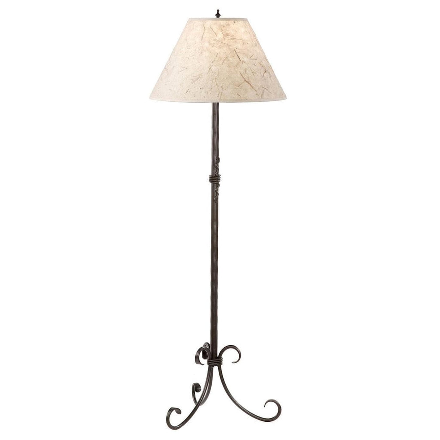 Stone County Ironworks 57" 901-539 Breckenridge Iron Floor Lamp w/ Burnished Gold SPF Finish