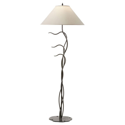 Stone County Ironworks 60" 901-616 Breeze Iron Floor Lamp w/ Natural Black Finish