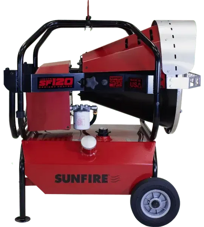 SunFire SF120 120,000 BTU Diesel/Kerosene Portable Radiant Heater