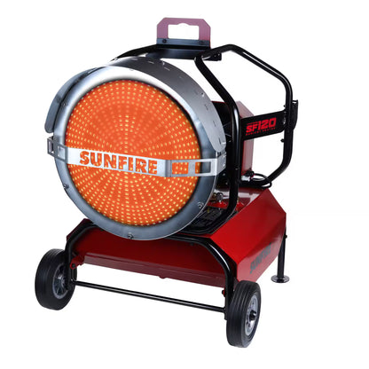 SunFire SF120 120,000 BTU Diesel/Kerosene Portable Radiant Heater