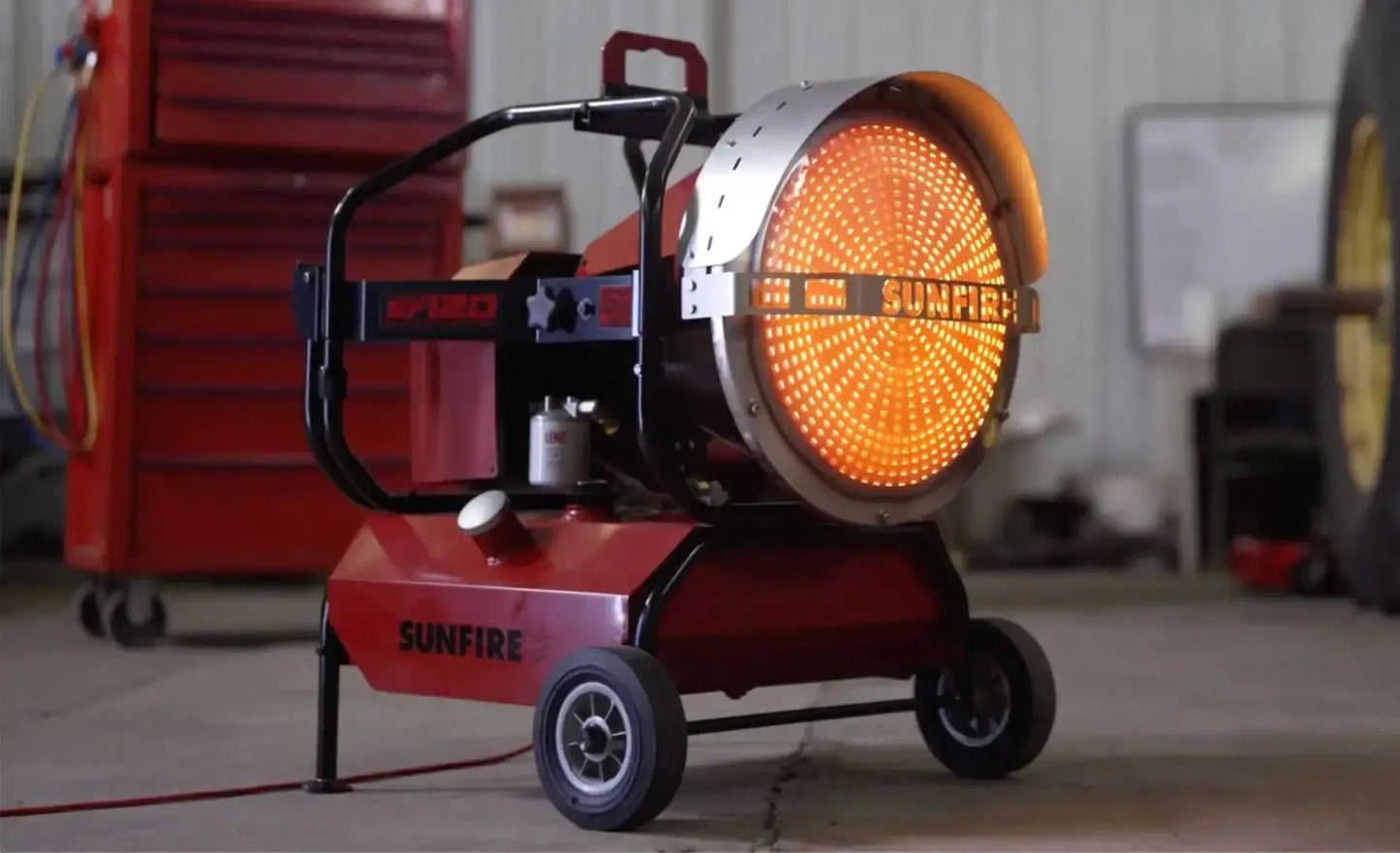 SunFire SF120 120,000 BTU Diesel/Kerosene Portable Radiant Heater