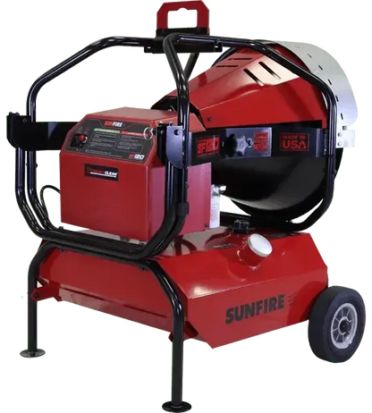 SunFire SF120 120,000 BTU Diesel/Kerosene Portable Radiant Heater