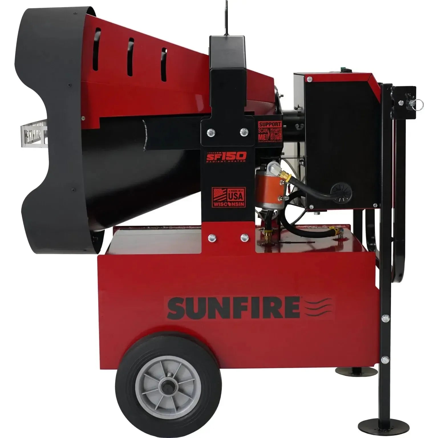 SunFire SF150 150,000 BTU Diesel/Kerosene Portable Radiant Heater