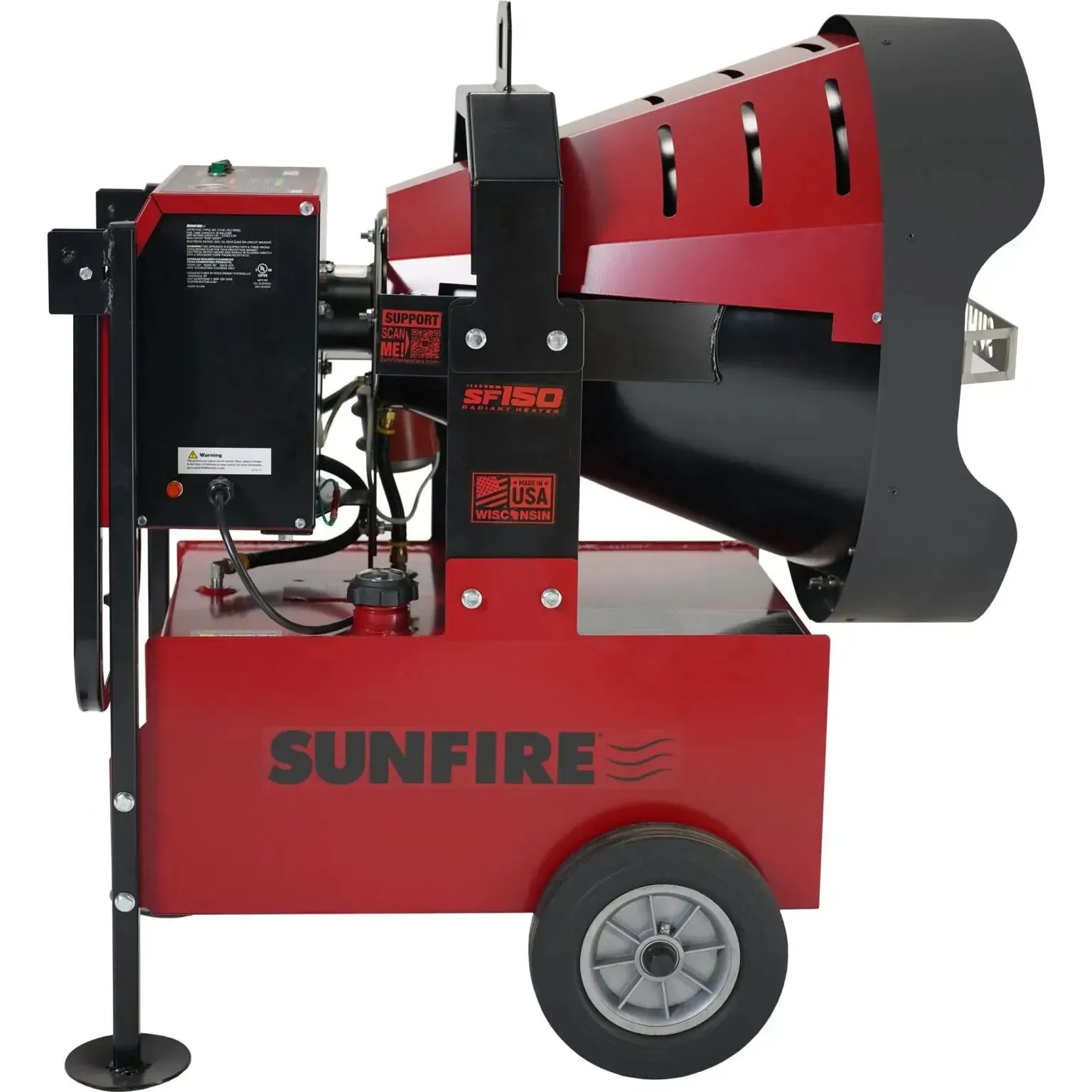 SunFire SF150 150,000 BTU Diesel/Kerosene Portable Radiant Heater