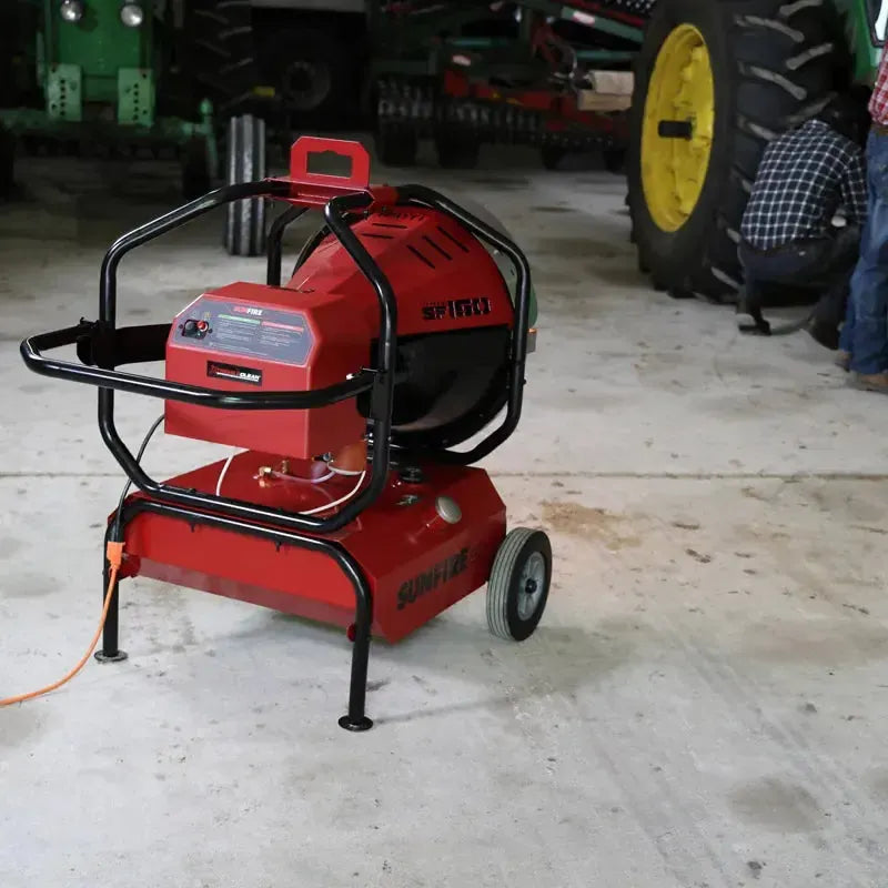 SunFire SF160 160,000 BTU Diesel/Kerosene Portable Radiant Heater