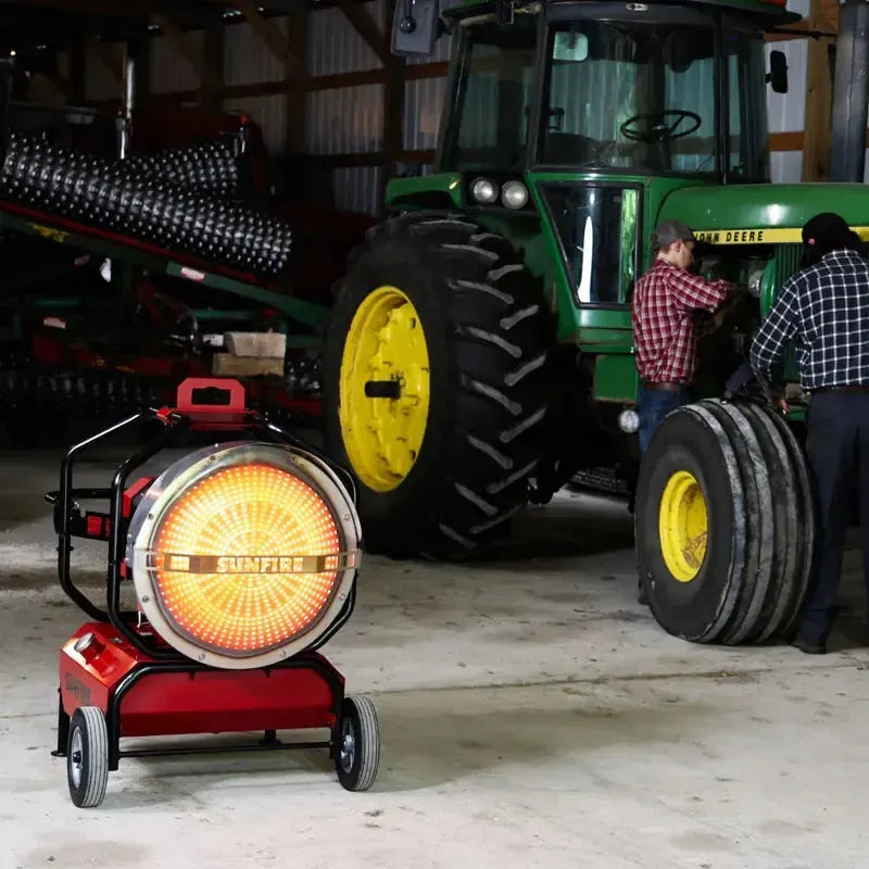 SunFire SF160 160,000 BTU Diesel/Kerosene Portable Radiant Heater