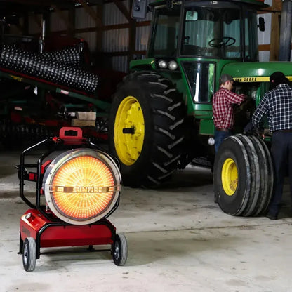 SunFire SF160 160,000 BTU Diesel/Kerosene Portable Radiant Heater