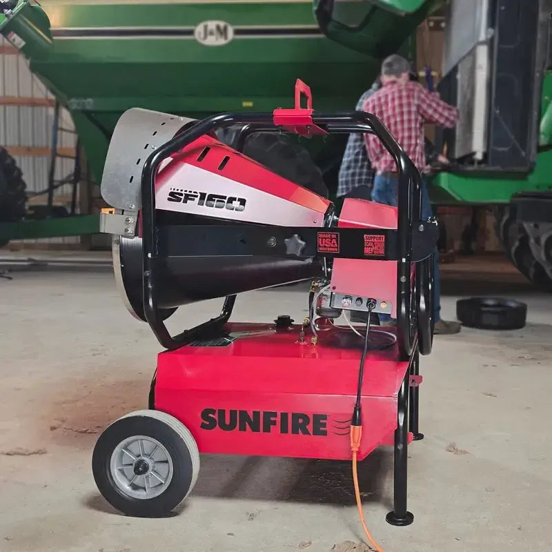 SunFire SF160 160,000 BTU Diesel/Kerosene Portable Radiant Heater