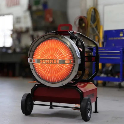 SunFire SF160 160,000 BTU Diesel/Kerosene Portable Radiant Heater