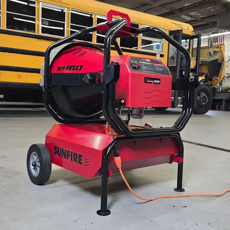 SunFire SF160 160,000 BTU Diesel/Kerosene Portable Radiant Heater