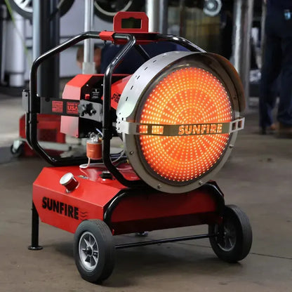 SunFire SF160 160,000 BTU Diesel/Kerosene Portable Radiant Heater