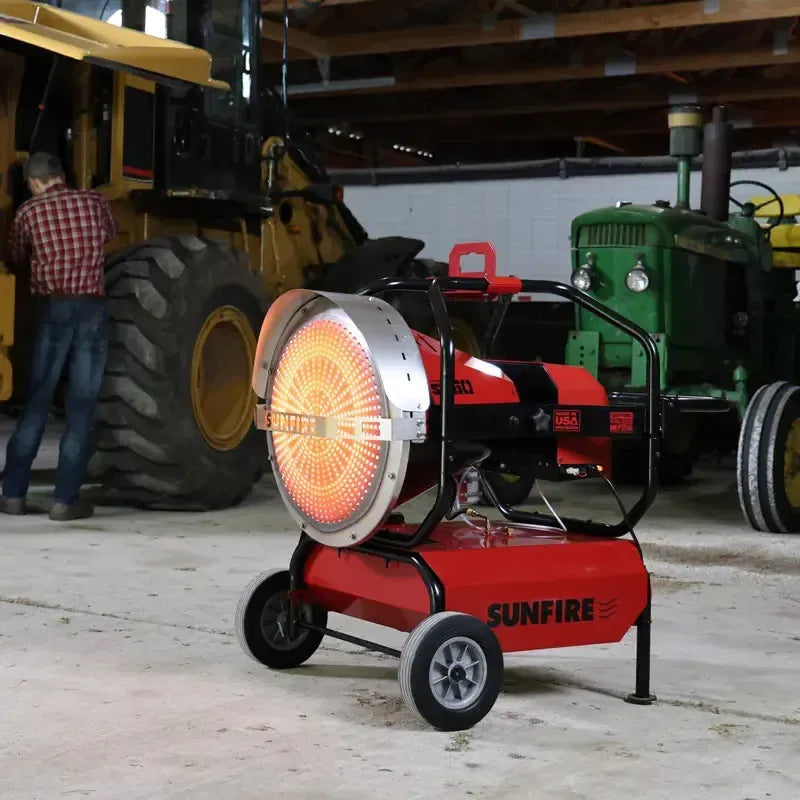SunFire SF160 160,000 BTU Diesel/Kerosene Portable Radiant Heater