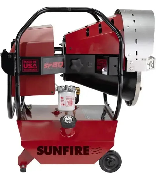 SunFire SF80 80,000 BTU Diesel/Kerosene Portable Radiant Heater
