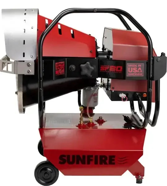 SunFire SF80 80,000 BTU Diesel/Kerosene Portable Radiant Heater