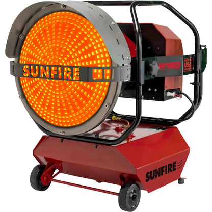 SunFire SF80 80,000 BTU Diesel/Kerosene Portable Radiant Heater