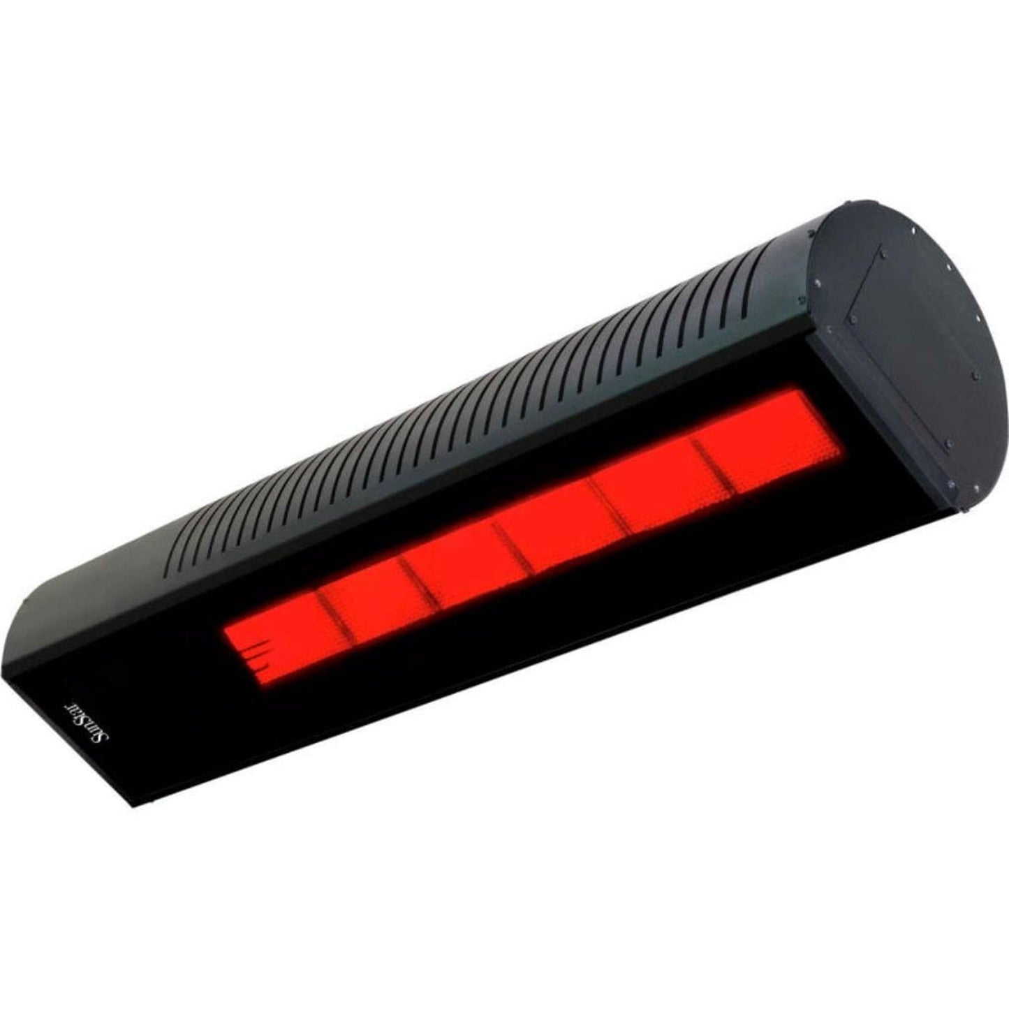 SunStar SGL Glass Series 48" 35000 BTU/hr Black Infrared Patio Heater With Propane Gas