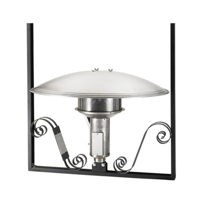 Sunglo A244 Stainless Steel Auto-Ignition Natural Gas Outdoor Infrared Patio Heater