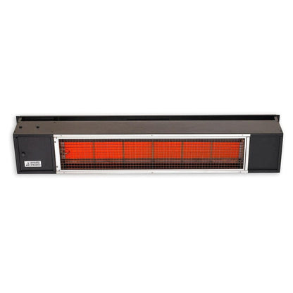 Sunpak S25 48" 25,000 BTU Black Liquid Propane Outdoor Infrared Heater With 24V Transformer And Mounting Kit