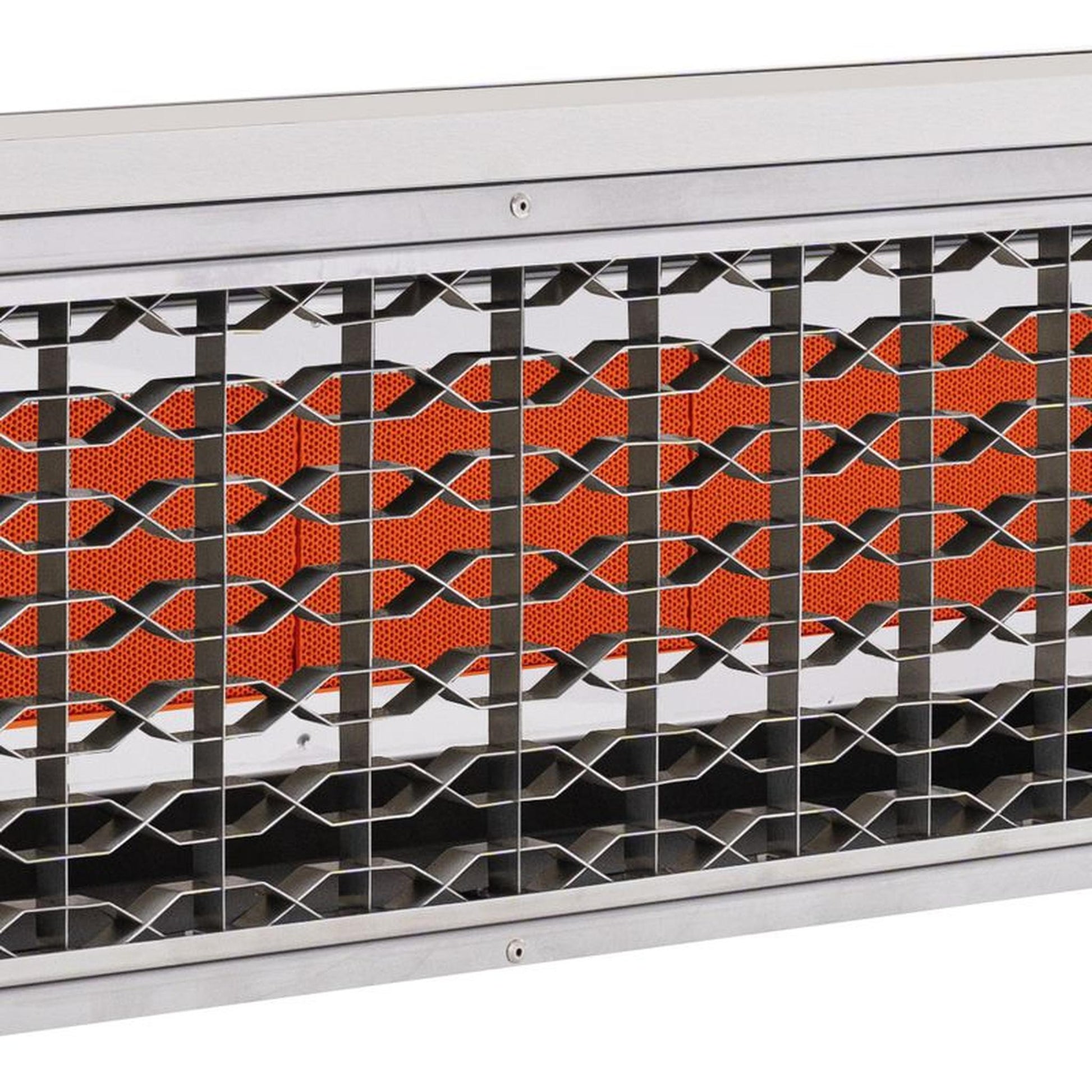 Sunpak S25 48" 25,000 BTU Stainless Steel Natural Gas Outdoor Infrared Heater With 24V Transformer And Mounting Kit