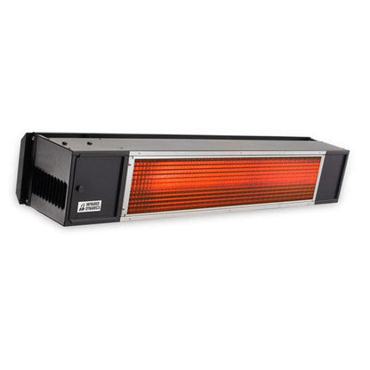 Sunpak S34 48" 34,000 BTU Black Liquid Propane Outdoor Infrared Heater With 24V Transformer And Mounting Kit