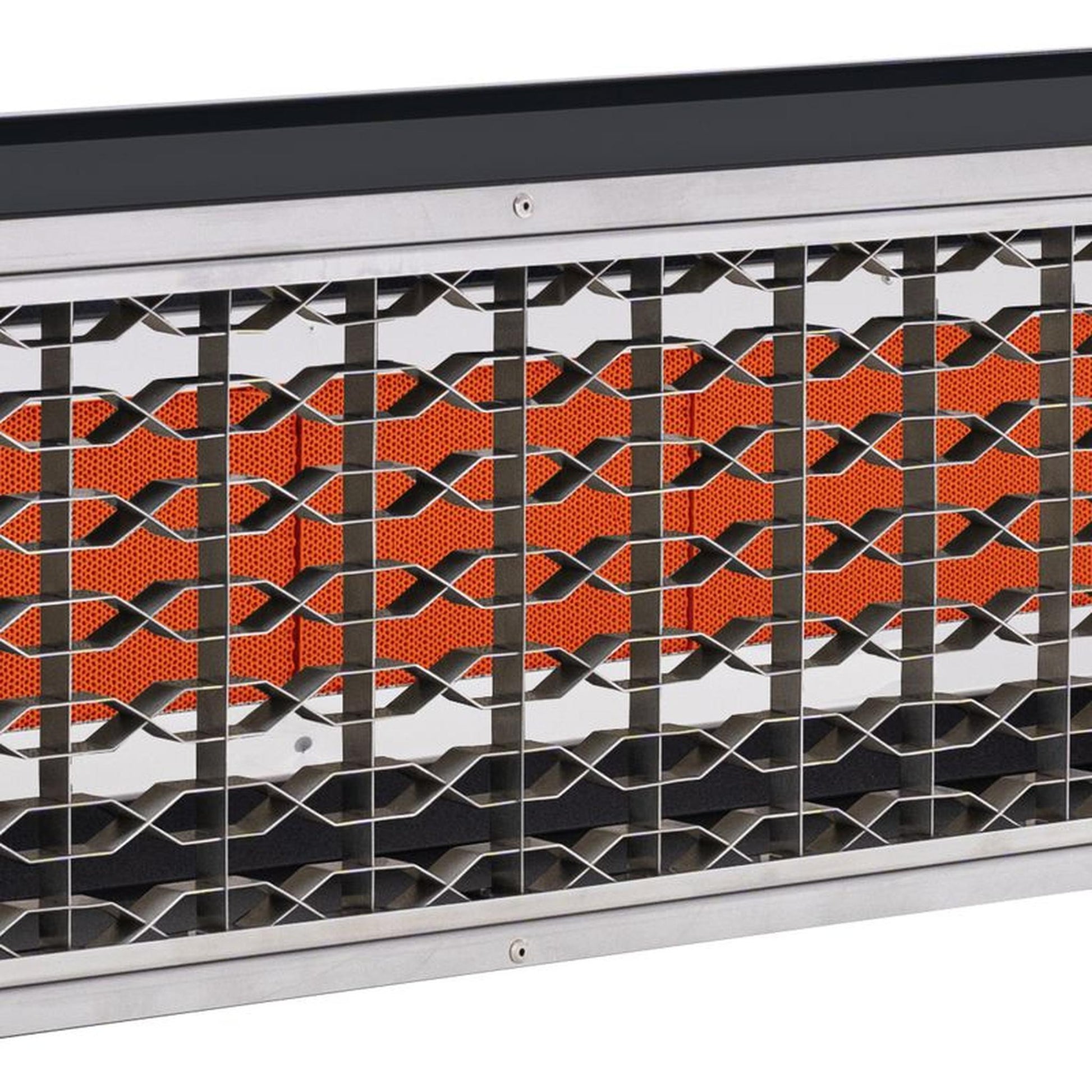Sunpak S34 48" 34,000 BTU Black Natural Gas Outdoor Infrared Heater With 24V Transformer And Mounting Kit