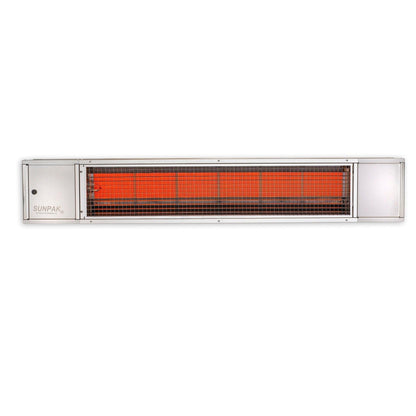 Sunpak S34 48" 34,000 BTU Stainless Steel Liquid Propane Outdoor Infrared Heater With 24V Transformer And Mounting Kit