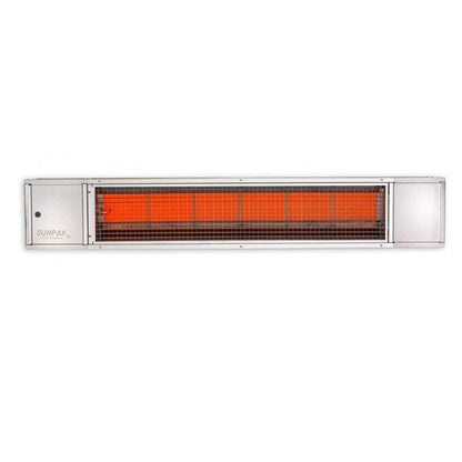 Sunpak S34 48" 34,000 BTU Stainless Steel Liquid Propane Outdoor Infrared Heater With 24V Transformer And Mounting Kit