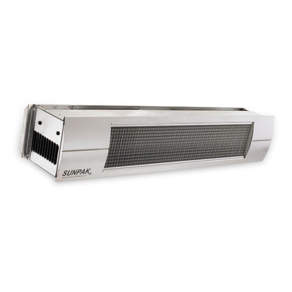 Sunpak S34 48" 34,000 BTU Stainless Steel Liquid Propane Outdoor Infrared Heater With 24V Transformer And Mounting Kit