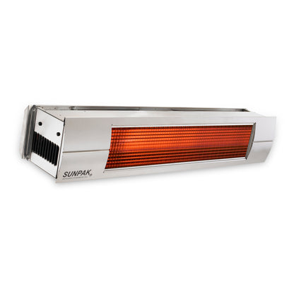 Sunpak S34 S TSH 48" Stainless Steel Natural Gas Two Stage Handwired Outdoor Infrared Heater