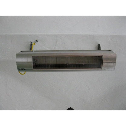 Sunpak S34 TSR 48" Stainless Steel Natural Gas Two Stage Remote Outdoor Infrared Heater