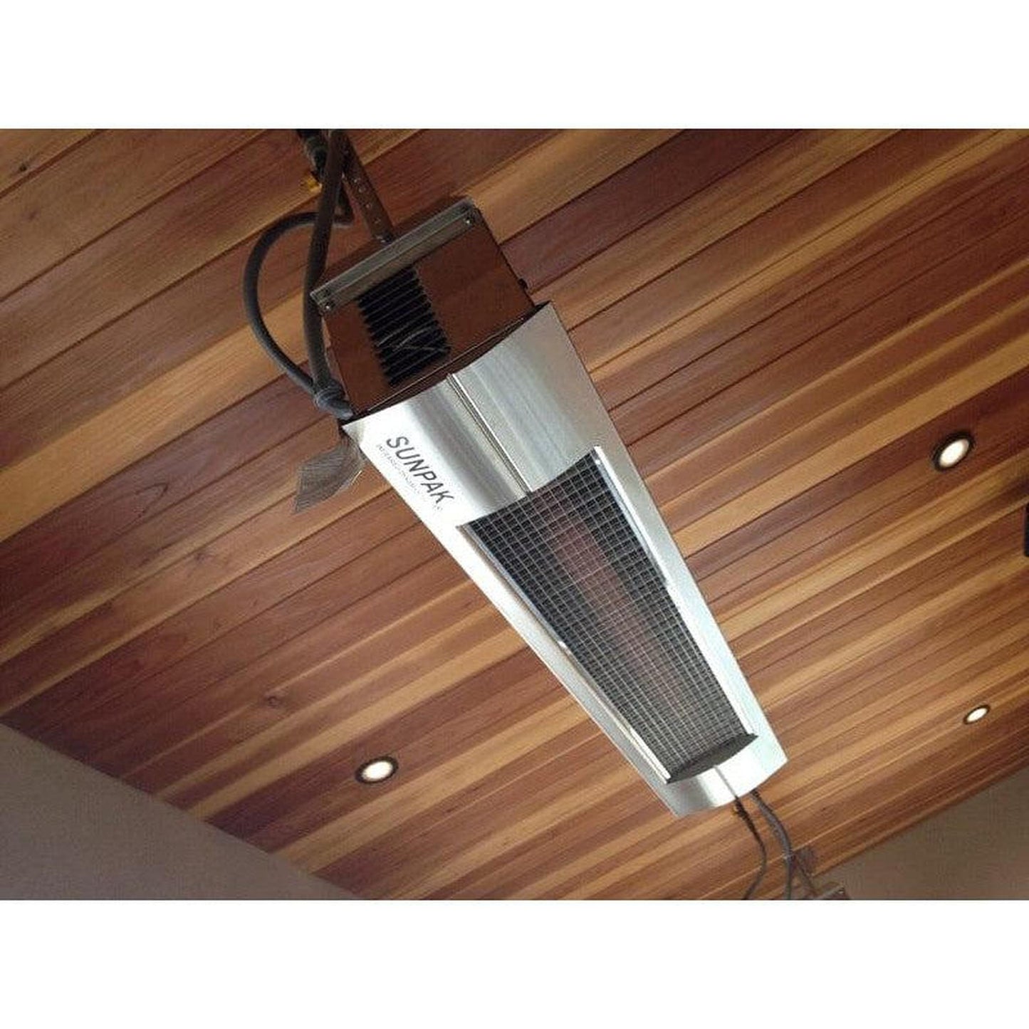 Sunpak S34 TSR 48" Stainless Steel Natural Gas Two Stage Remote Outdoor Infrared Heater