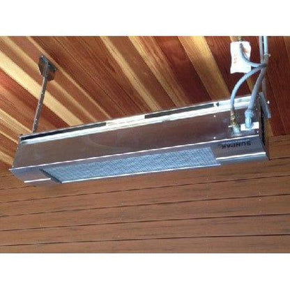 Sunpak S34 TSR 48" Stainless Steel Natural Gas Two Stage Remote Outdoor Infrared Heater