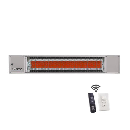 Sunpak S34 TSR 48" Stainless Steel Natural Gas Two Stage Remote Outdoor Infrared Heater
