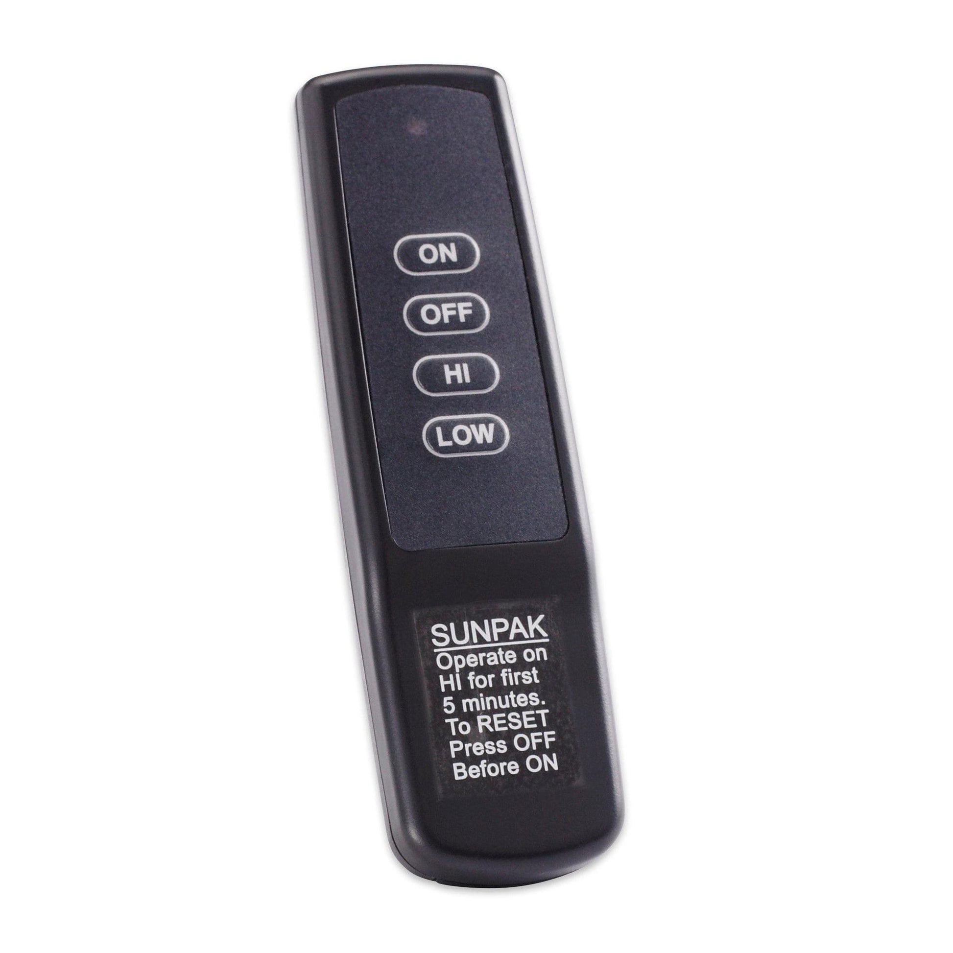 Sunpak S34 TSR 48" Stainless Steel Natural Gas Two Stage Remote Outdoor Infrared Heater